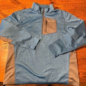 Columbia mens 1/2 zip top